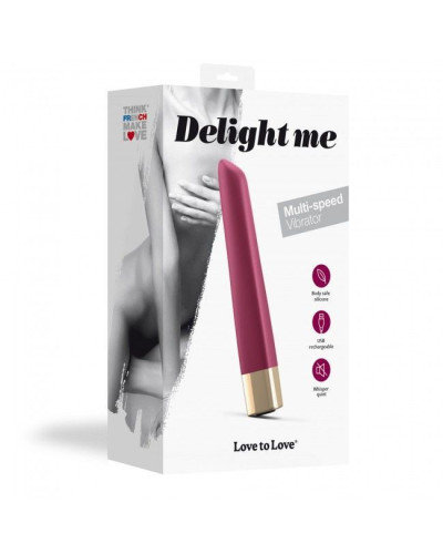 Потужний мінівібратор Love To Love Delight Me Prune з м'яким кінчиком, 16 режимів роботи - Фото №5