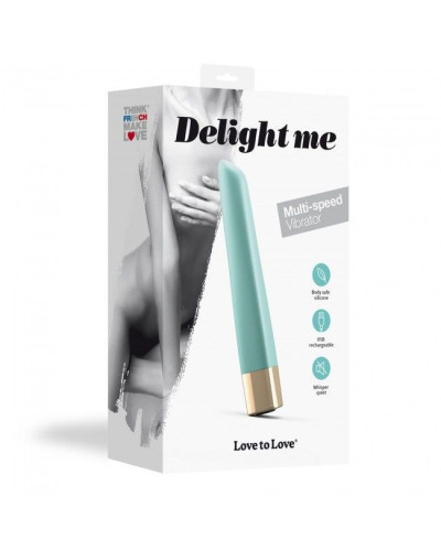 Потужний мінівібратор Love To Love Delight Me Menthe з м'яким кінчиком, 16 режимів роботи - Фото №5