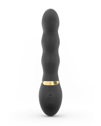 Вібратор ультрастимулювальний Dorcel Too Much Rechargeable Black, гнучкий і потужний, 3 вібромотори - Фото №2