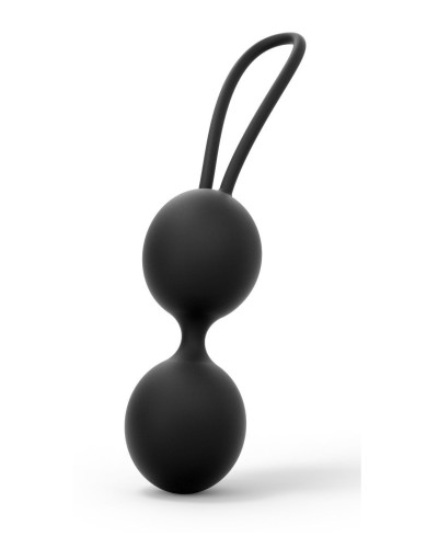 Вагинальные шарики Dorcel Dual Balls Black, диаметр 3,6см, вес 55гр - Фото №1