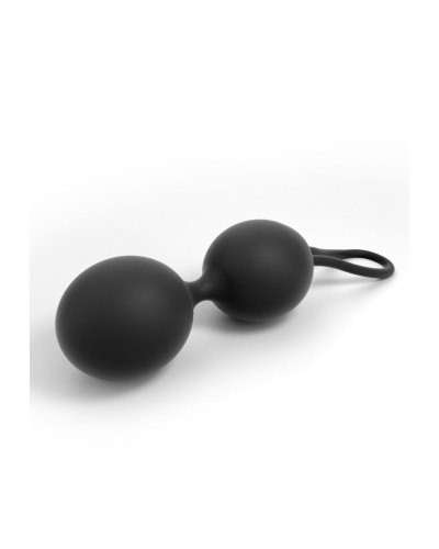 Вагинальные шарики Dorcel Dual Balls Black, диаметр 3,6см, вес 55гр - Фото №2