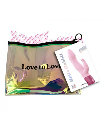 Вібратор-кролик Love To Love Hello Rabbit Rose з гнучким стовбуром і стимуляцією точки G, 2 мотори - Фото №7