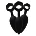 Набір анальних пробок Bathmate Anal Training Plugs, діаметр 2,5 см - 3,1см - 3,8см - Фото №5