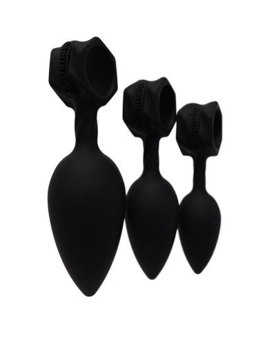 Набір анальних пробок Bathmate Anal Training Plugs, діаметр 2,5 см - 3,1см - 3,8см - Фото №6