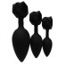 Набір анальних пробок Bathmate Anal Training Plugs, діаметр 2,5 см - 3,1см - 3,8см - Фото №6