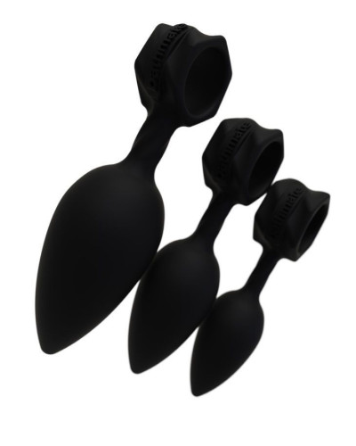 Набір анальних пробок Bathmate Anal Training Plugs, діаметр 2,5 см - 3,1см - 3,8см - Фото №7