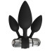 Набор анальных вибропробок Bathmate Anal Training Plugs VIBE, диаметр 2,5см - 3,1см - 3,8см - Фото №2