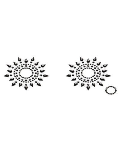Пестіс з кристалів Petits Joujoux Gloria set of 2 - Black, прикраса на груди - Фото №1