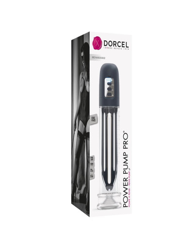 Вакуумная помпа Dorcel POWER PUMP PRO для члена длиной до 20см, диаметр до 5см - Фото №4