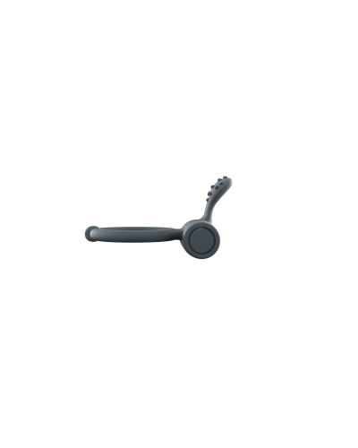Эрекционное кольцо Dorcel Power Clit Plus с вибрацией, перезаряжаемое, с язычком со щеточкой - Фото №4