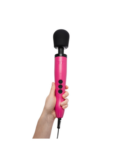 Вибромассажер DOXY Original Pink, очень мощный, питание 220В, пульсирующие вибрации - Фото №4