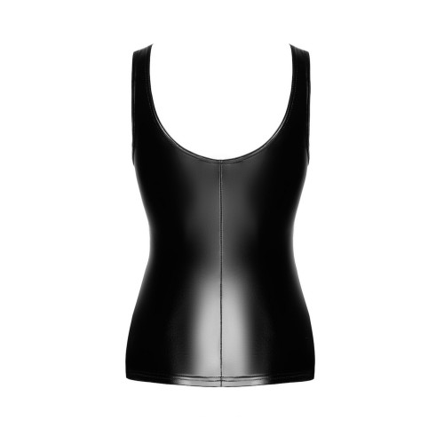 Топ Noir Handmade F346 Powerwetlook top - XXL