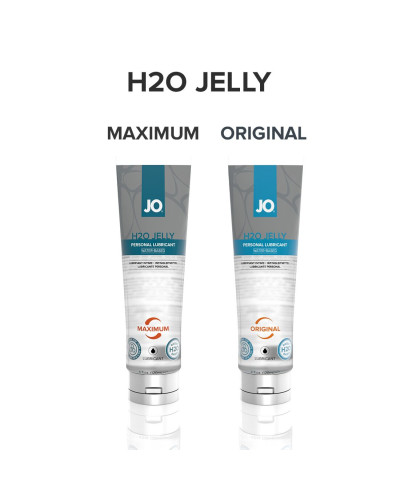 Густий лубрикант на водній основі JO H2O JELLY — MAXIMUM (120 мл)без парабенів і пропіленгліколю - Фото №5