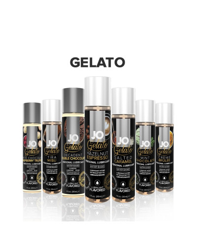 Змазка на водній основі JO GELATO Hazelnut Espresso (30 мл) без цукру, парабенів та пропіленгліколю - Фото №5