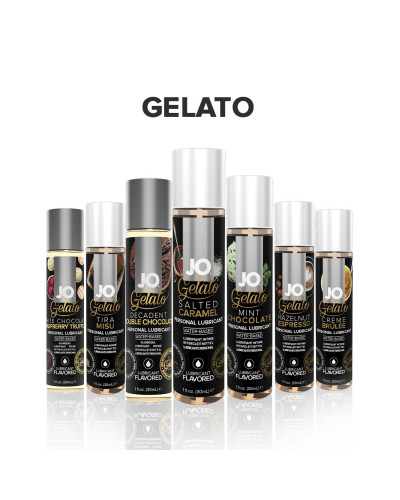 Змазка на водній основі JO GELATO Salted Caramel (30 мл) без цукру, парабенів та пропіленгліколю - Фото №5