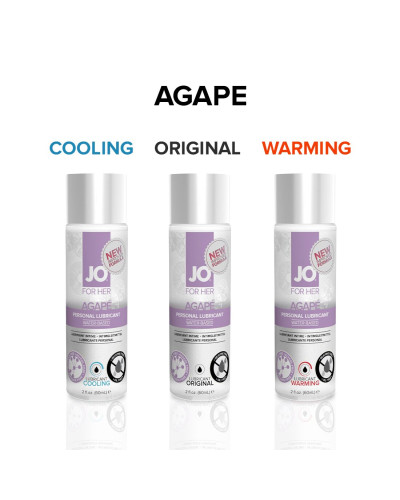 Разогревающая смазка JO AGAPE — WARMING (30 мл) без глицерина, гликоля и парабенов - Фото №5