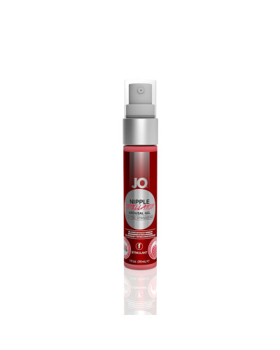 Гель для стимуляции сосков JO Nipple Titillator Strawberry (30 мл), ментол и перечная мята - Фото №1