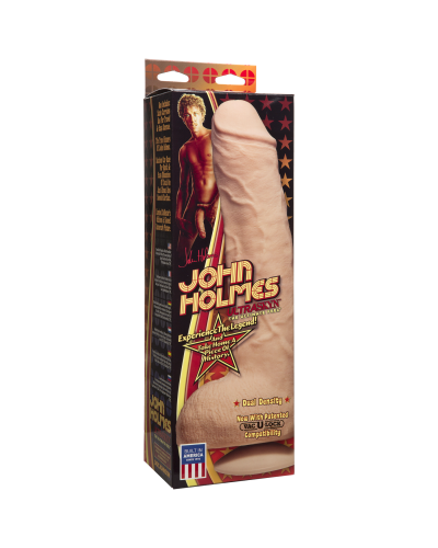Фаллоимитатор Doc Johnson John Holmes ULTRASKYN, диаметр 6см, Vack-U-Lock - Фото №5