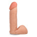 Фалоімітатор Doc Johnson The Realistic Cock 6 inch White – ULTRASKYN, Vack-U-Lock, діаметр 4,3 см - Фото №1