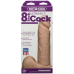Фаллоимитатор Doc Johnson Vac-U-Lock - 8 Inch ULTRASKYN Cock White, диаметр 5,1см - Фото №5