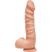 Фалоімітатор Doc Johnson The D - Ragin D - 7,5 Inch With Balls - ULTRASKYN, діаметр 3,8 см - Фото №1