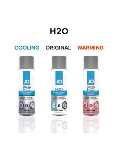 Охлаждающая смазка на водной основе JO H2O COOLING (60 мл) с ментолом, растительный глицерин - Фото №5