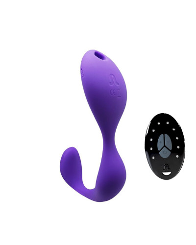 Вибратор под одежду Adrien Lastic Mr.Hook с пультом LRS - Фото №1