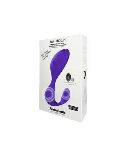 Вибратор под одежду Adrien Lastic Mr.Hook с пультом LRS - Фото №7