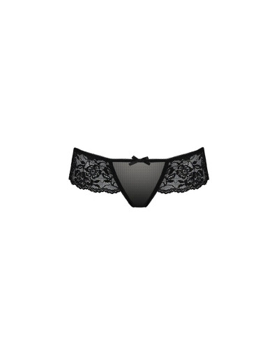 Трусики Passion Exclusive ABLA THONG L/XL, black - Фото №5