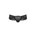 Трусики Passion Exclusive ABLA THONG L/XL, black - Фото №5