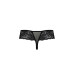 Трусики Passion Exclusive ABLA THONG L/XL, black - Фото №6