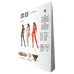 Бодістокінг Passion BS067 red, комбінезон, імітація панчох і топа на бретелях - Фото №6