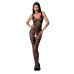 Бодистокинг Passion BS069 black, комбинезон, имитация чулок и боди - Фото №3