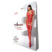 Бодістокінг Passion BS069 red, комбінезон, імітація панчох і боді - Фото №5