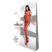 Бодистокинг Passion BS071 red, комбинезон на бретелях - Фото №5