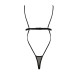 Боді монокіні з відкритими грудьми Passion DIABOLINA BODY XXL/XXXL, black - Фото №4