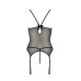 Корсет с пажами Passion MELANIA CORSET XXL/XXXL, black, трусики, полупрозрачный - Фото №6