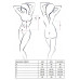 Корсет с пажами Passion MELANIA CORSET XXL/XXXL, black, трусики, полупрозрачный - Фото №7