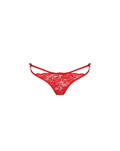 Трусики на зав'язочках з боків Passion Exclusive WARDA THONG S/M, red - Фото №5