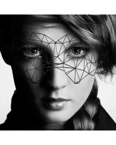 Маска на лицо Bijoux Indiscrets - Kristine Mask, виниловая, клеевое крепление, без завязок - Фото №2