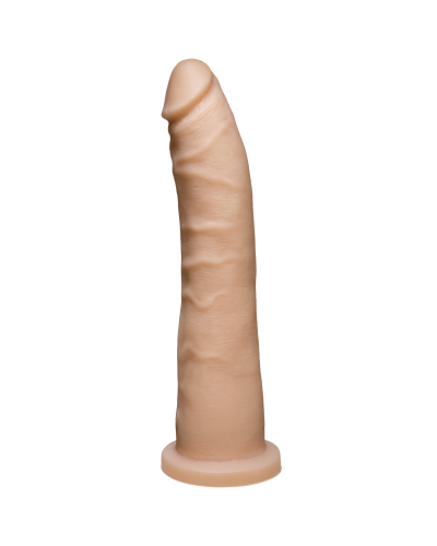 Фалоімітатор Doc Johnson Platinum TRUSKYN - The Tru Ride Slim 9 Inch, діаметр 4,6 см, двошаровий - Фото №1