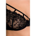 Комплект белья Passion Exclusive HAYA SET XXL/XXXL, black стринги, лиф, пояс для чулок - Фото №5