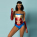Эротический ролевой костюм "Wonder Woman" One Size - Фото №1
