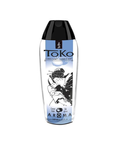 Лубрикант на водній основі Shunga Toko AROMA – Coconut Water (165 мл), не містить цукру - Фото №1