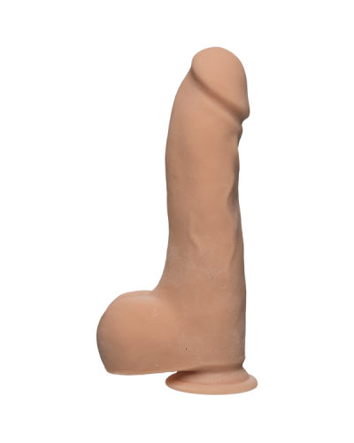 Фалоімітатор Doc Johnson The D - Master D - 10.5 Inch With Balls - ULTRASKYN, діаметр 7,6 см - Фото №1