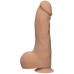 Фалоімітатор Doc Johnson The D - Master D - 10.5 Inch With Balls - ULTRASKYN, діаметр 7,6 см - Фото №1