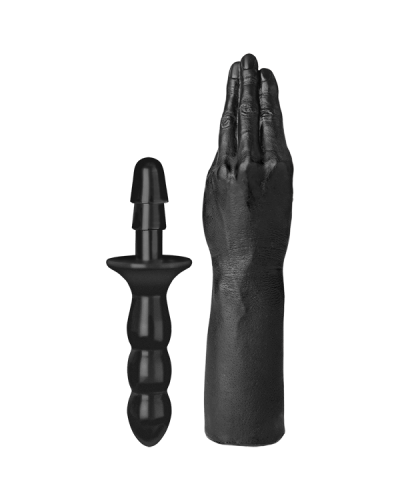 Рука для фістингу Doc Johnson Titanmen The Hand with Vac-U-Lock Compatible Handle, діаметр 6,9 см - Фото №1
