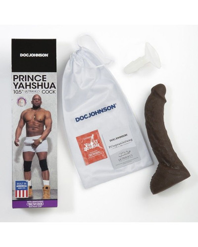 Фалоімітатор Doc Johnson Prince Yahshua 10.5 Inch Cock - ULTRASKYN - Фото №4