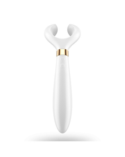Вібратор для пар Satisfyer Endless Fun White, три мотора, багатофункціональний - Фото №1