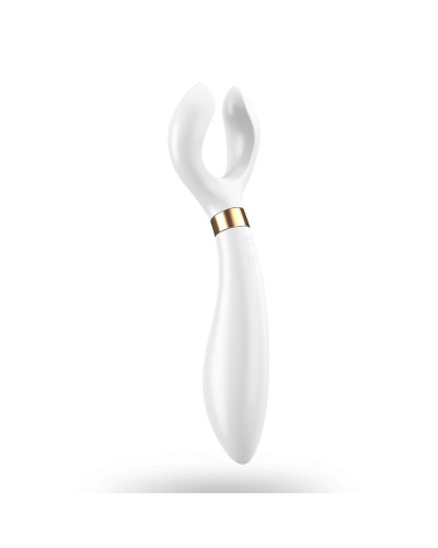 Вібратор для пар Satisfyer Endless Fun White, три мотора, багатофункціональний - Фото №3